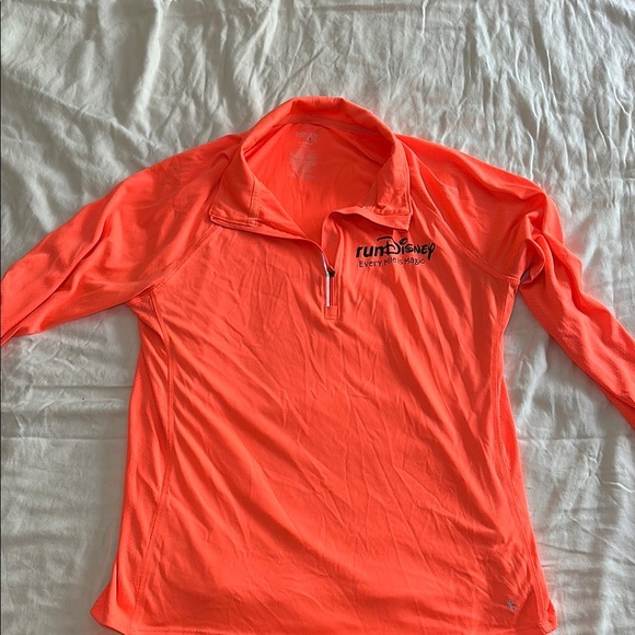 Danskin Now Jackets & Blazers - Danskin Now Vibrant Orange Activewear Top